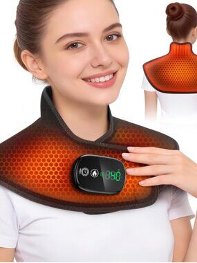 Cordless Neck & Shoulder Heating Pad Rechargeable